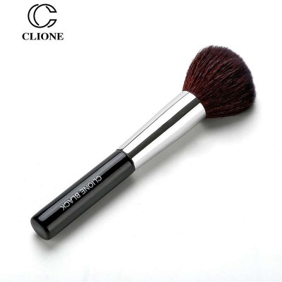 CLIONE #309 fashion professional travel uniparted portable customized logo fluffy goat hair foundation eyeshadow powder brush