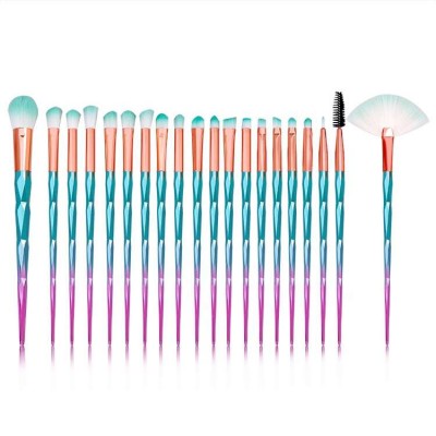 HXT-104 Makeup Tools Brushes Kit High Quality Professional 20 PCS Brushes Wood Handle with Synthetic Hair