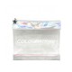 clear pvc waterproof plastic hologram cosmetic makeup brush pouch bag