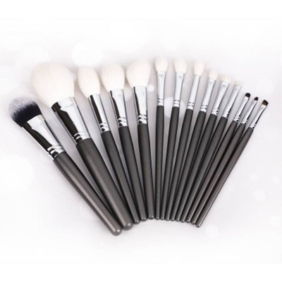 Hxt-042 High Quality 14pcs Professional Fluffy Natural Hair Copper Ferrule Personalized Cosmetic Beauty Makeup Brush Set